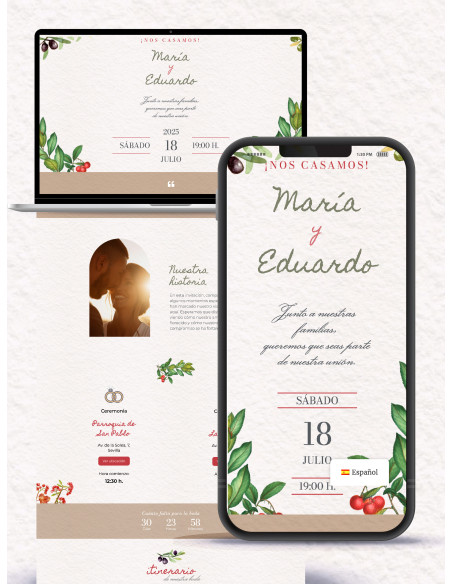 crear invitaciones de boda online gratis para imprimir