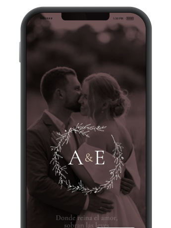 Invitación boda digital original gratis