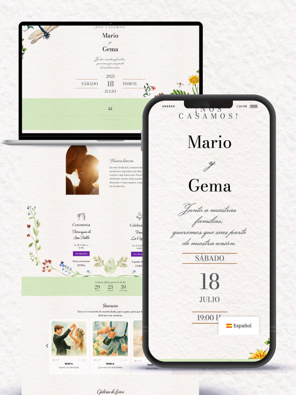 crear invitaciones de boda online gratis para imprimir