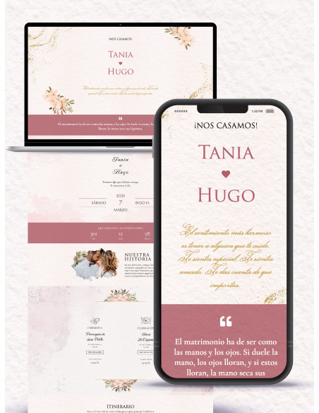 crear invitaciones de boda online gratis para imprimir