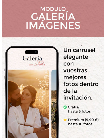 invitación de boda moderna