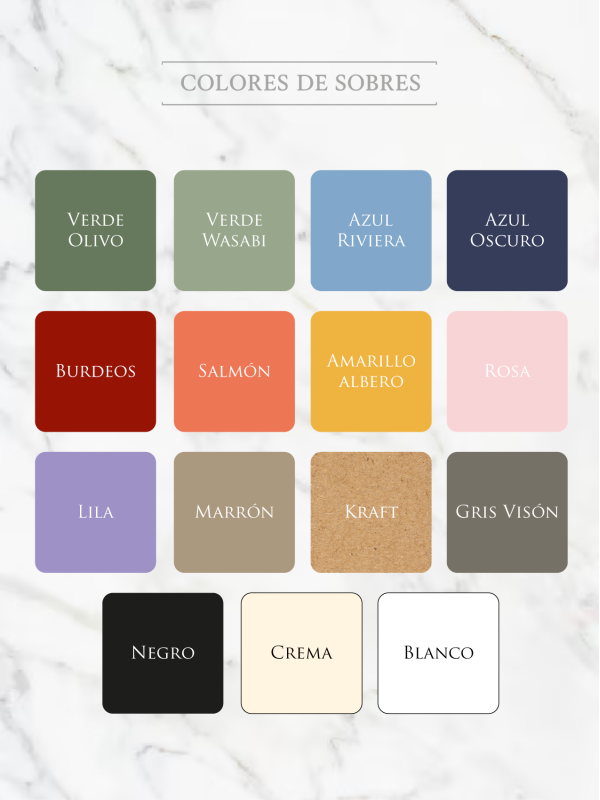 Kit de Muestras de Sobres