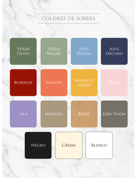 Kit de Muestras de Sobres