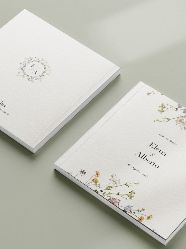 Libro firmas boda Color Spring