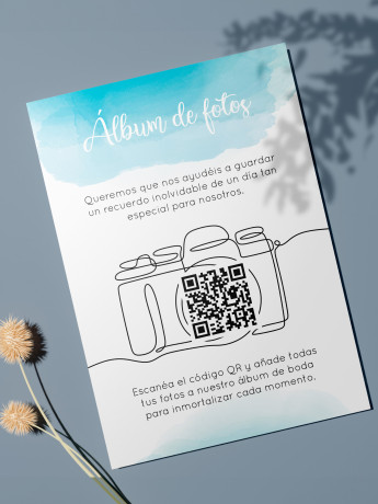 Tarjetas de fotos Boda álbum google Aguada 2