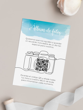 Tarjetas de fotos Boda álbum google Aguada