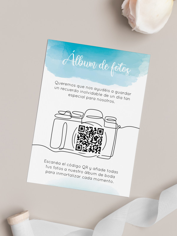 Tarjetas de fotos Boda álbum google Aguada