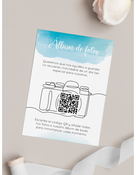 Tarjetas de fotos Boda álbum google Aguada