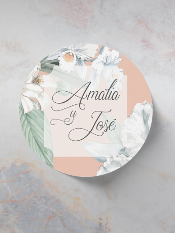 Adhesivos boda Alma 2
