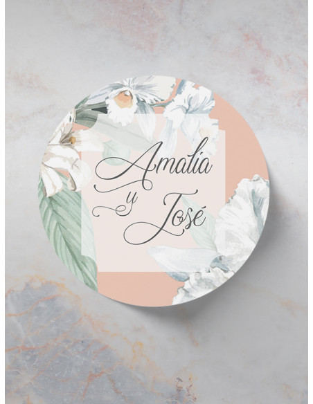 Adhesivos boda Alma