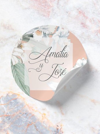 Adhesivos boda Alma