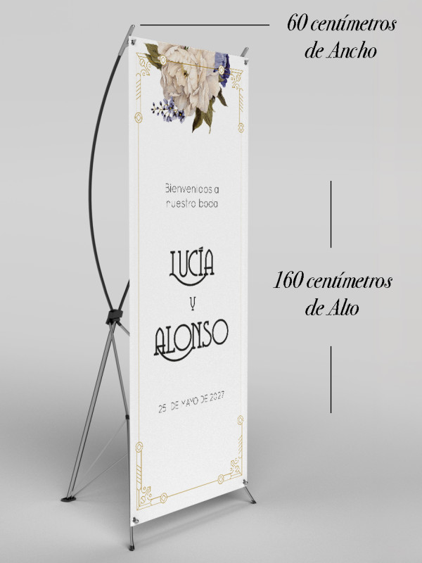 Banners de Bienvenida Bodas modelo...