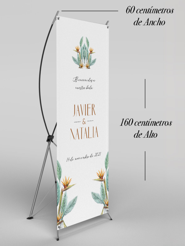Banners de Bienvenida Bodas modelo...
