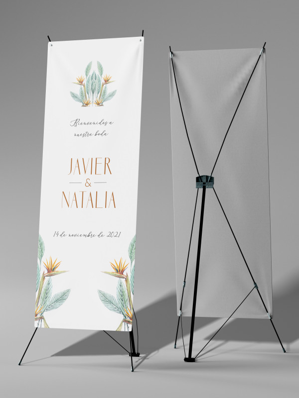 Banners de Bienvenida Bodas modelo...