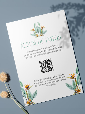 Tarjetas de fotos Boda álbum google Animal Selva