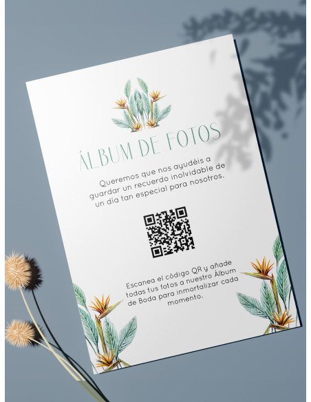 Tarjetas de fotos Boda álbum google Animal Selva