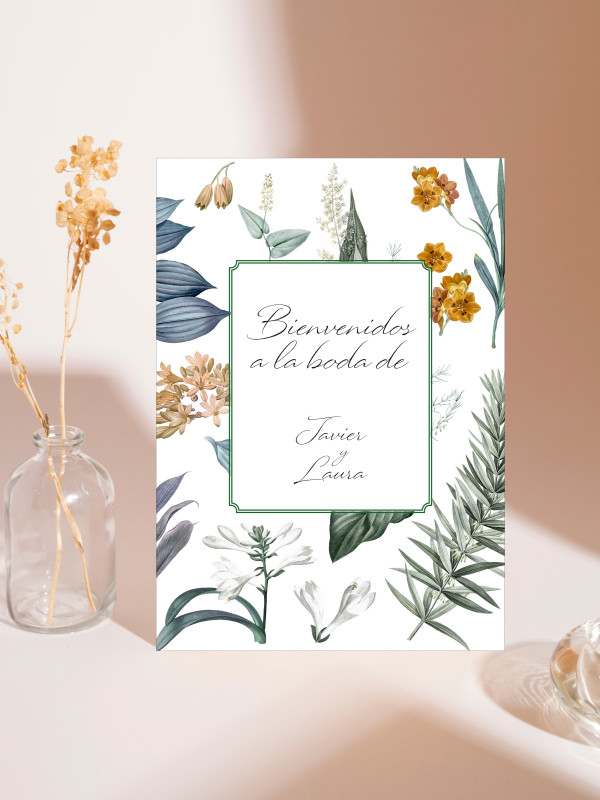 Carteles boda Adriana