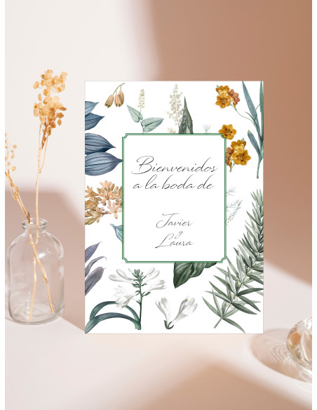 Carteles boda Adriana