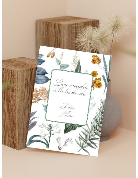 Carteles boda Adriana
