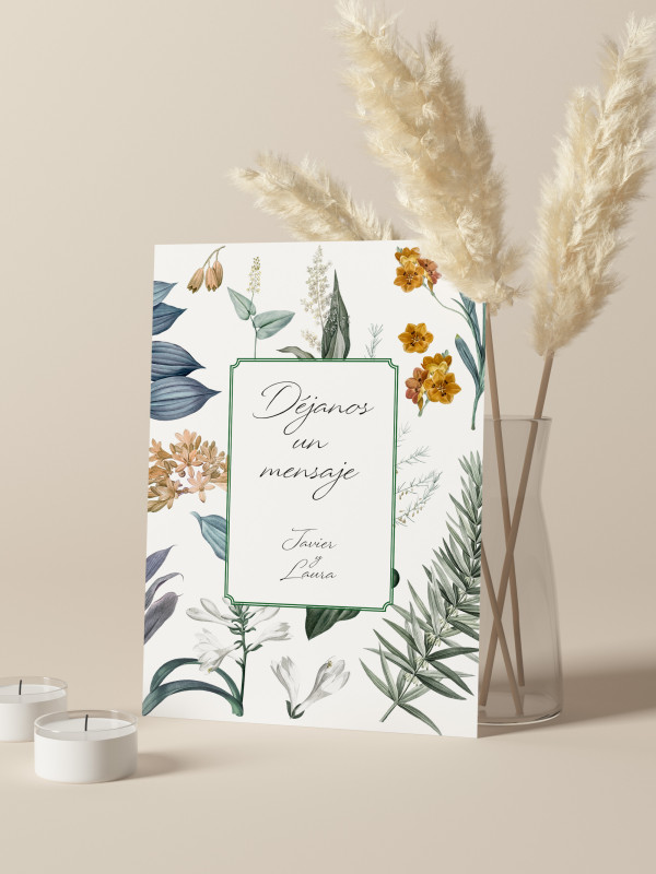 Carteles boda Adriana