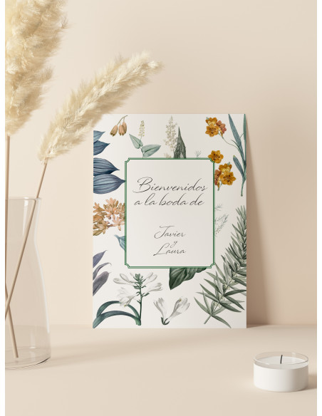 Carteles boda Adriana