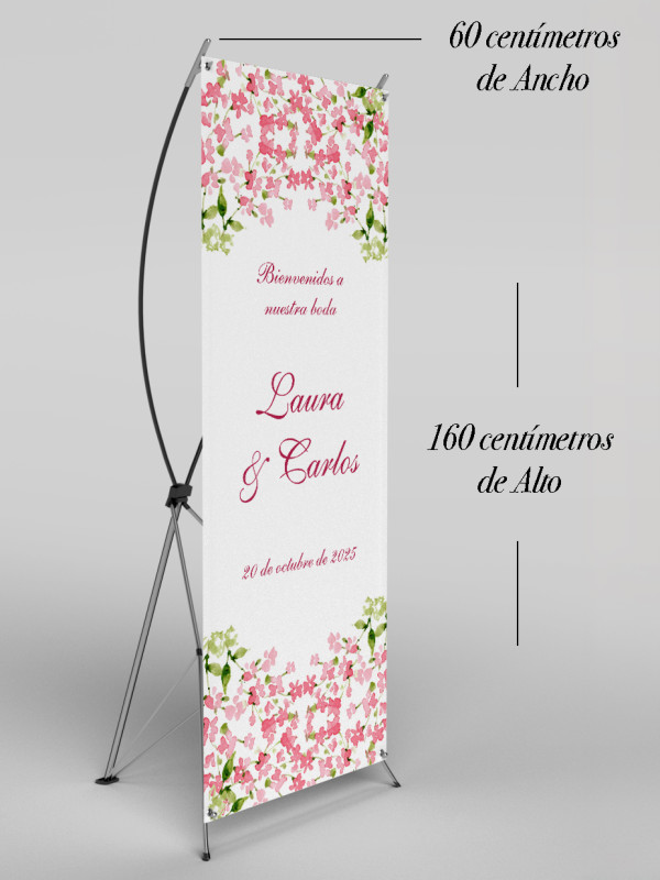 Banners de Bienvenida Bodas modelo...