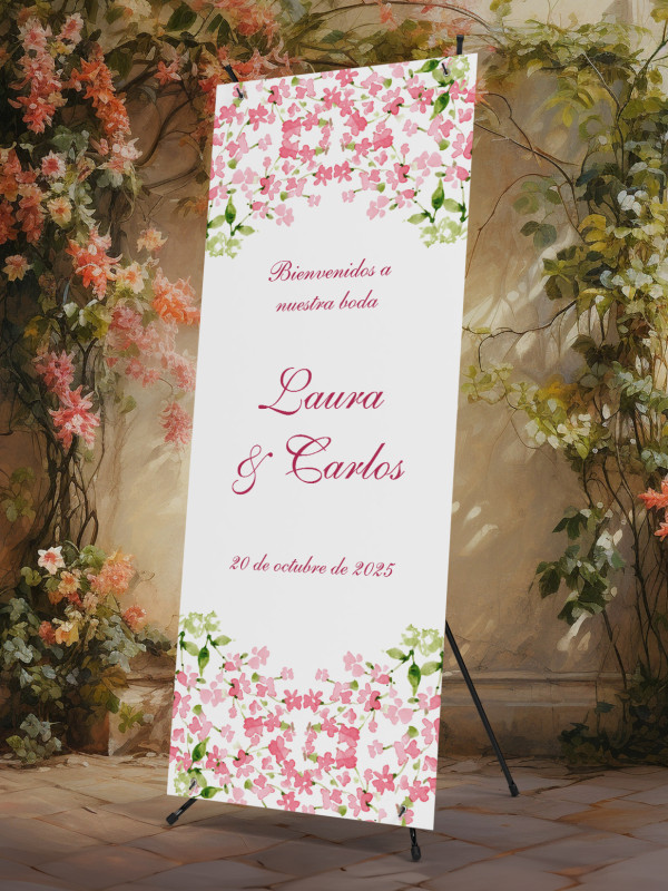 Banners de Bienvenida Bodas modelo...