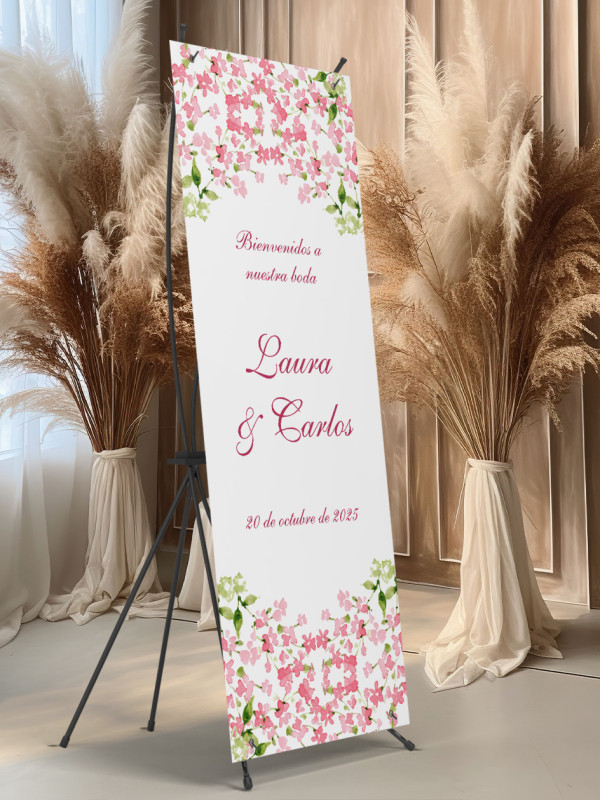 Banners de Bienvenida Bodas modelo...