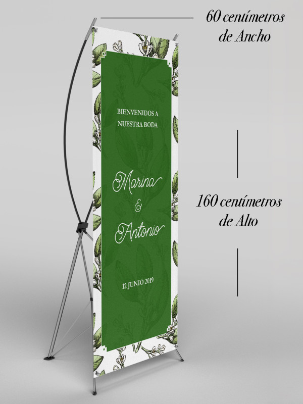 Banners de Bienvenida Bodas modelo...