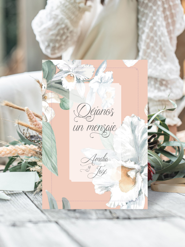 Carteles boda Alma