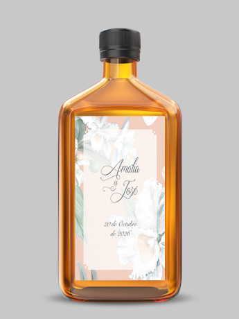 Etiqueta adhesiva botella Alma 2