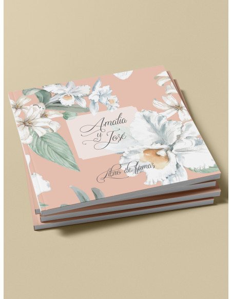 Libro firmas boda Alma