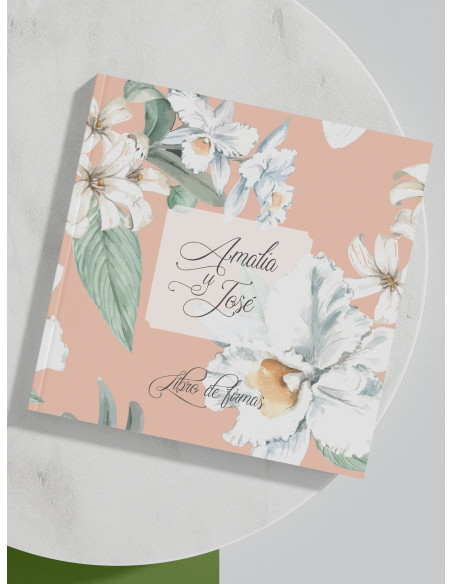 Libro firmas boda Alma