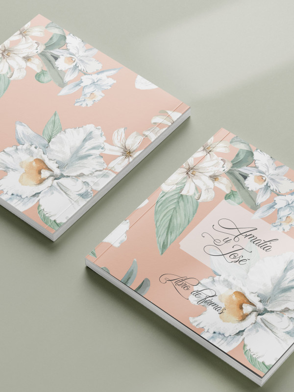Libro firmas boda Alma