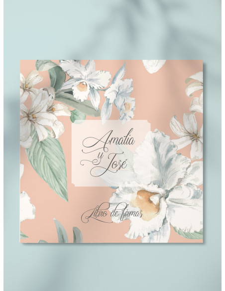 Libro firmas boda Alma
