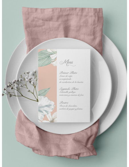 Menú boda Alma