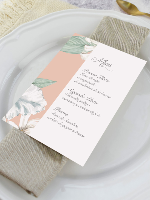 Menú boda Alma