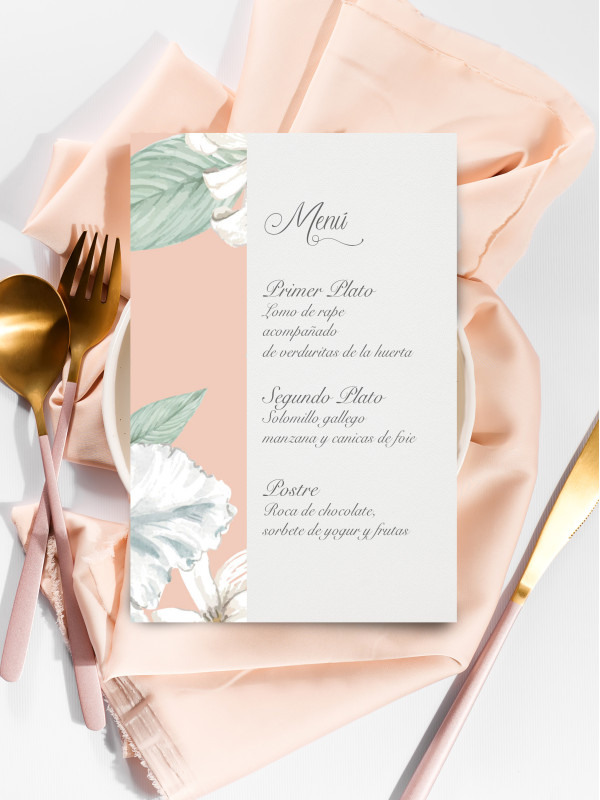Menú boda Alma