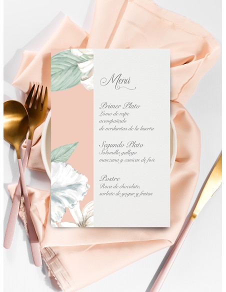 Menú boda Alma