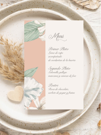 Menú boda Alma