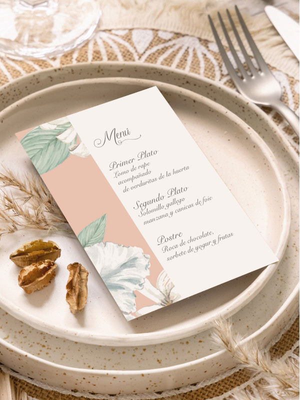 Menú boda Alma