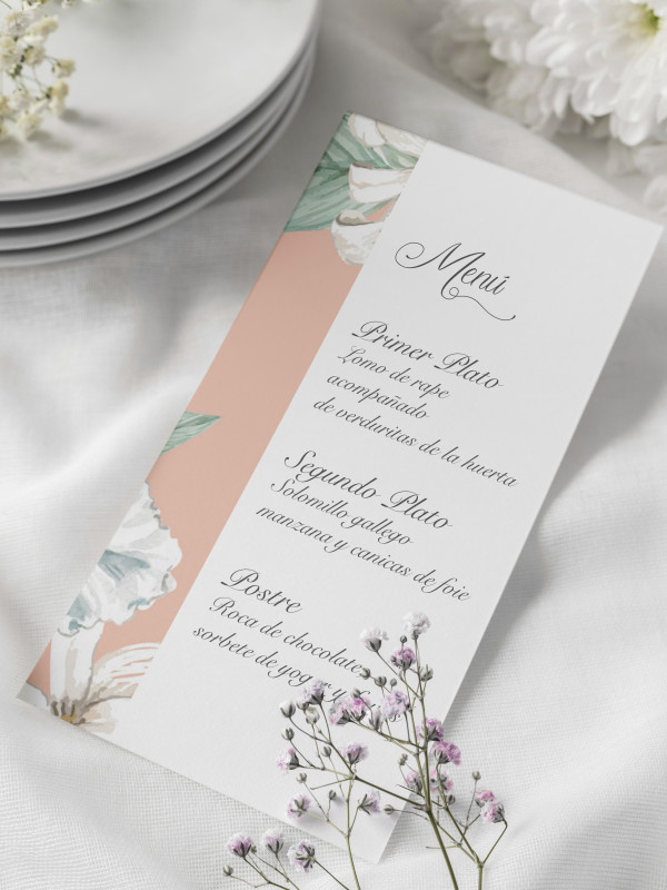 Menú boda Alma