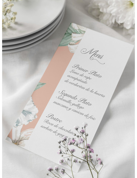 Menú boda Alma