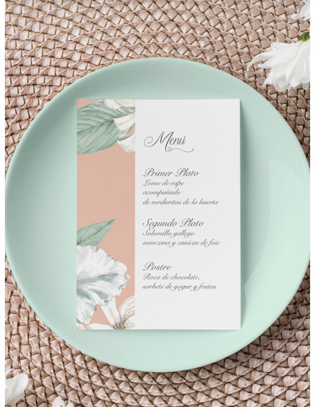 Menú boda Alma