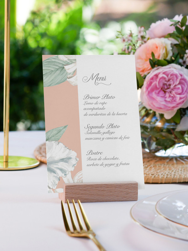 Menú boda Alma
