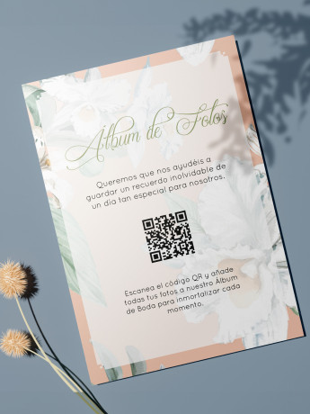 Tarjetas de fotos Boda álbum google modelo Alma 2