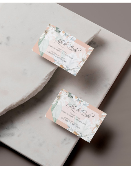 Tarjeta lista de boda Alma