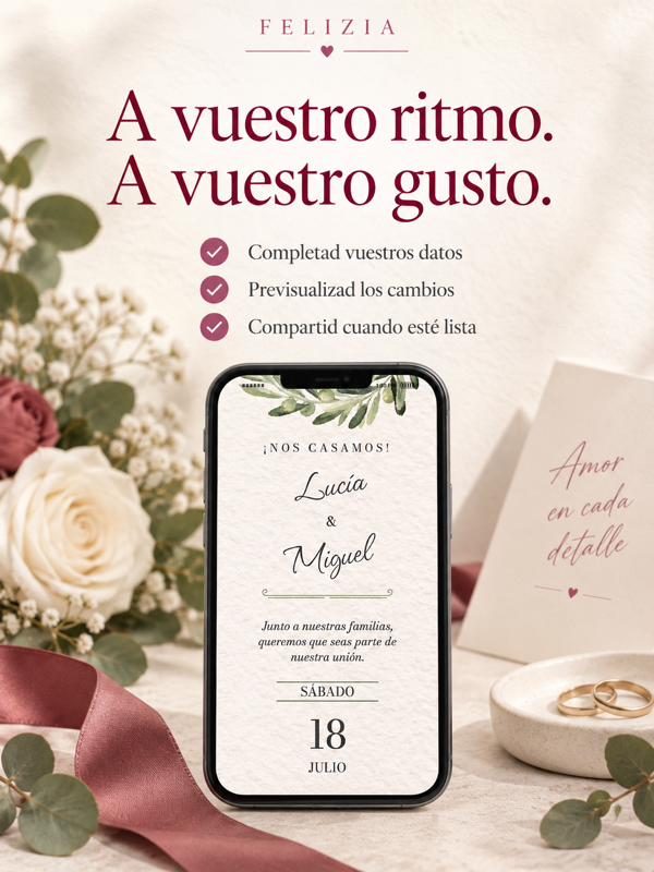 Pack Invitaciones Papel y Digital 100