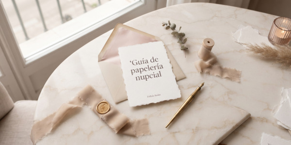 El arte de invitar: Guía definitiva para una papelería nupcial impecable